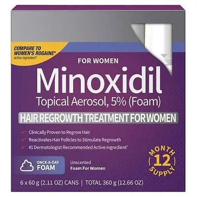 Minoxidil 5% Spuma Femei - Kirkland Signature