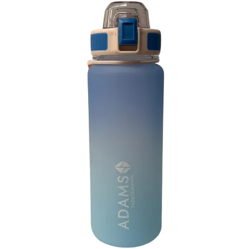 Sticla Apa Plastic Frosted Blue 850ml - Adams Supplements